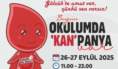 Gölcük’te Toplu Kan Bağışı Kampanyası Başlıyor