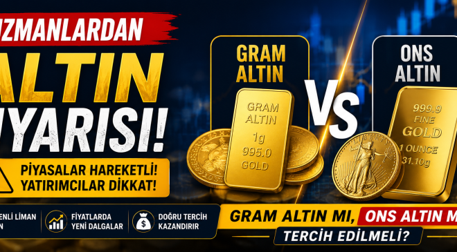 Gram Altın mı Ons Altın mı? Yatırımcıların En Çok Merak Ettiği Soru Yanıt Buldu