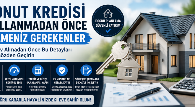 Konut Kredisi Çekmeden Önce Bu Hatayı Yapmayın! Sonradan Pişman Olabilirsiniz